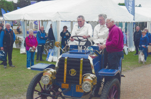 The Panhard at the Royal Norfolk Show