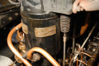 Front engine cylinder, with manufacturer's plate