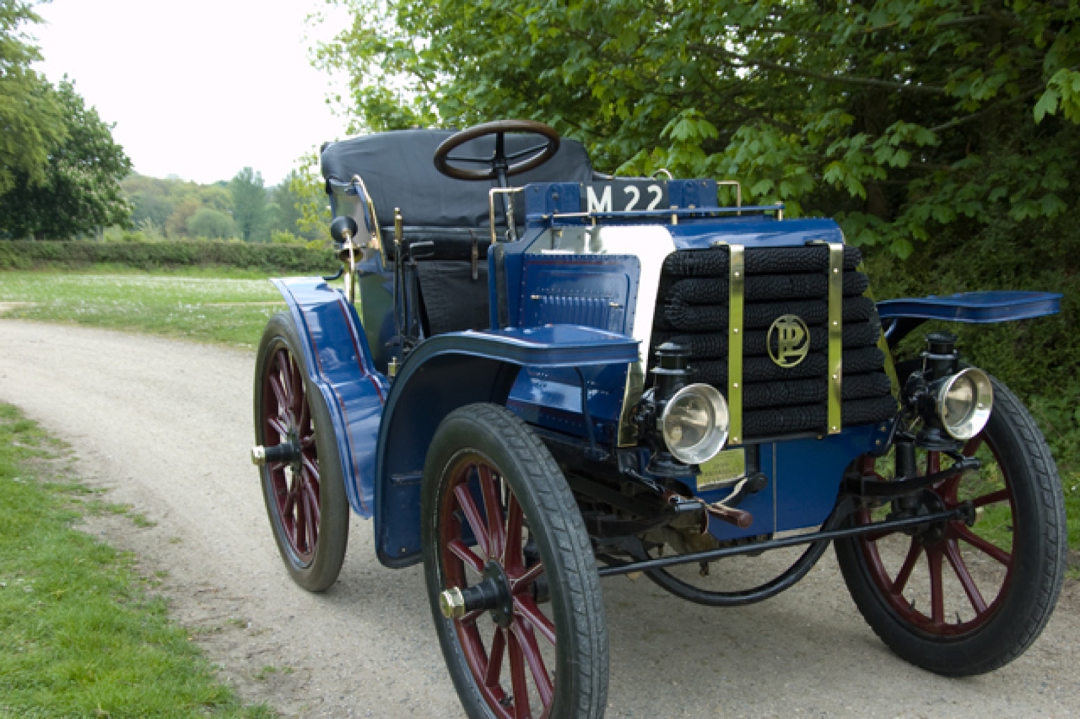 1899 Panhard et Levassor at the Gressenhall Farm and Workhouse Museum